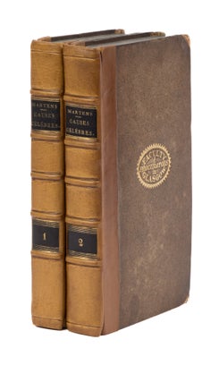 Item #77626 Causes Celebres du Droit des Gens, 1st Edition, 2 Volumes. Karl von Martens
