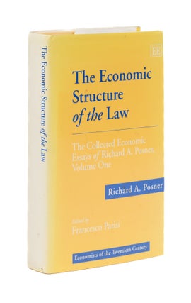 Item #77657 The Economic Structure of the Law, The Collected Economic Essays. Posner, Richard A.,...