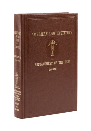 Item #77717 Restatement of the Law 2d. Contracts 2d Volume 11 Appendix. American Law Institute