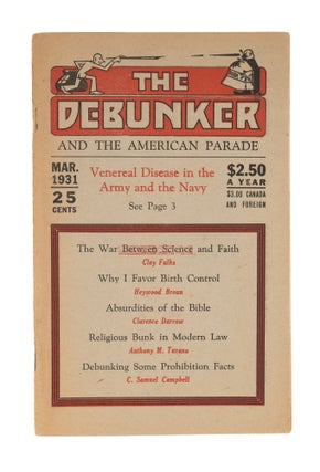Item #77729 Absurdities of the Bible in The Debunker and the American Parade, 1931. Clarence...