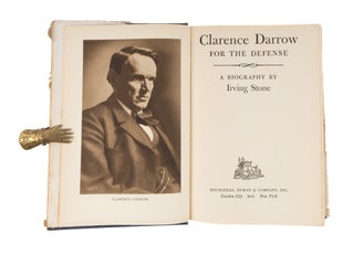 Clarence Darrow for the Defense, Inscribed to Darrow's Granddaughter.