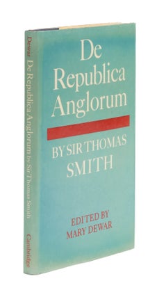 Item #77737 De Republica Anglorum. Thomas Smith, Mary Dewar