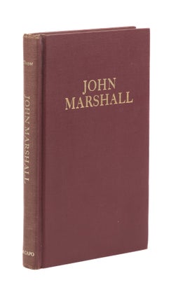 Item #77763 John Marshall. James Bradley Thayer