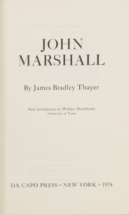 John Marshall.