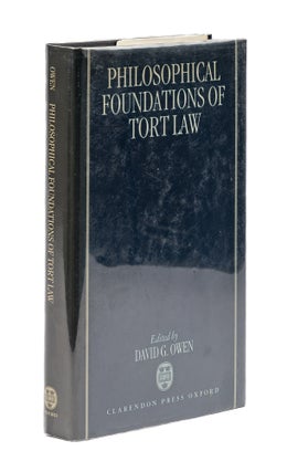 Item #77788 Philosophical Foundations of Tort Law. David G. Owen