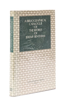 Item #77795 A Bibliographical Catalogue of the Works of Jeremy Bentham. Sadao Ikeda, Michihiro...