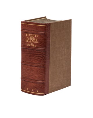 Item #77919 A Collection of Several Statutes and Clauses Now in Force, Relating. Great Britain