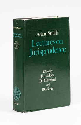 Item #77985 Lectures on Jurisprudence. Adam Meek Smith, Ronald L., Raphael D. D