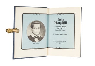John Hemphill, First Chief Justice of the State of Texas.