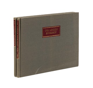 Item #78325 The London Bookshop: a Pictorial Record of the Antiquarian Book. Richard Brown,...