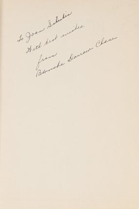 Farmington, Inscribed by Darrow's Granddaughter Blanche Darrow Chase.