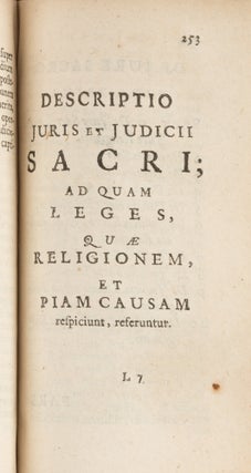 Elementa Jurisprudentiae, Definitionibus, Regulis & Sententiis...