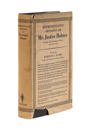 Item #78498 Representative Opinions of Mr. Justice Holmes. Oliver Wendell Holmes, Alfred Lief