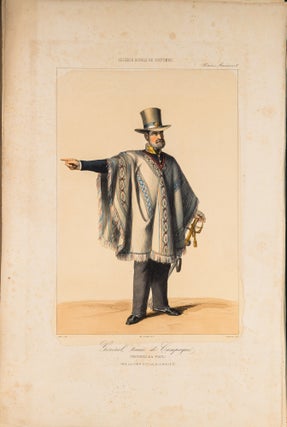 Costumes Americains. From: Galerie Royale de Costumes. Paris... 1848