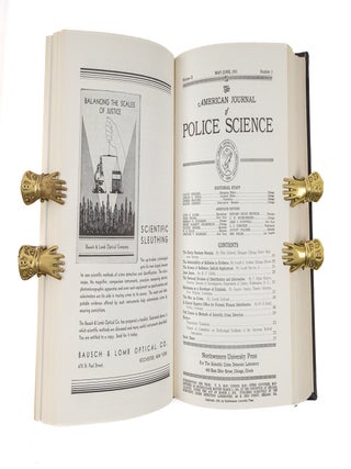 American Journal of Police Science. Vols. 1-3 (1930-1932)
