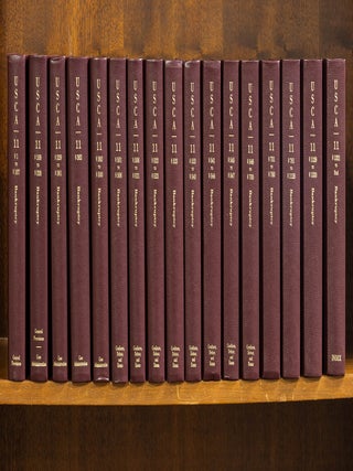 Item #78612 United States Code Annotated. Title 11. Bankruptcy: 1-end, 17 books. Thomson Reuters