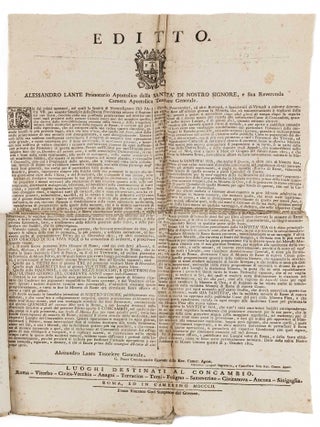 Sammelband of 32 Edicts and Proclamations, 31 Printed, 1 in Ms...