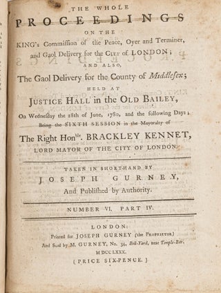 The Whole Proceedings on the King's Commission of the Peace, Oyer...