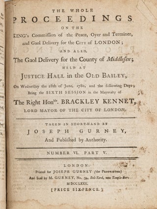 The Whole Proceedings on the King's Commission of the Peace, Oyer...