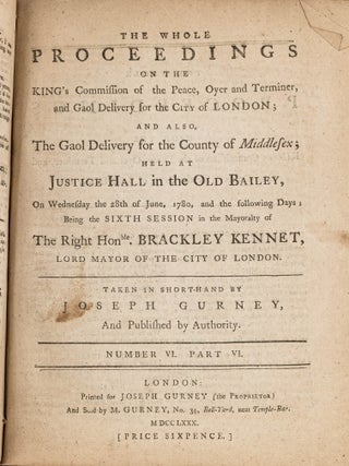 The Whole Proceedings on the King's Commission of the Peace, Oyer...