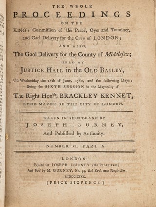 The Whole Proceedings on the King's Commission of the Peace, Oyer...