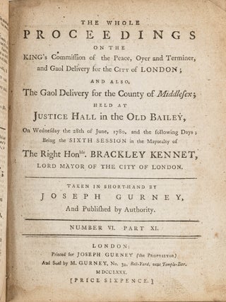 The Whole Proceedings on the King's Commission of the Peace, Oyer...