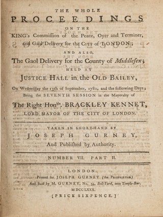 The Whole Proceedings on the King's Commission of the Peace, Oyer...