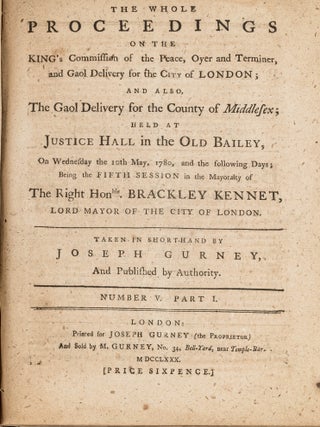 The Whole Proceedings on the King's Commission of the Peace, Oyer...