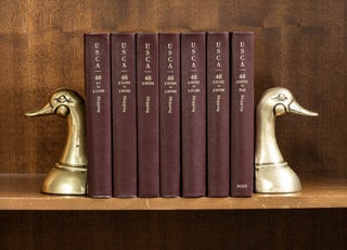 Item #78696 United States Code Annotated. Title 46 Shipping: 1-end (7 bks). Thomson Reuters