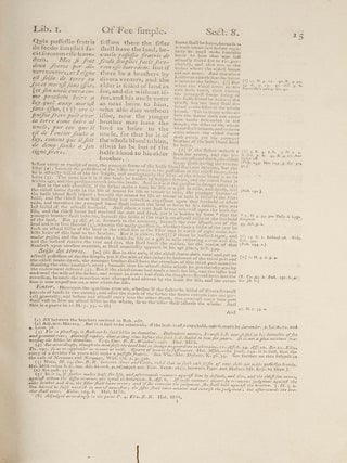 The First Part of the Institutes of the Laws of England.