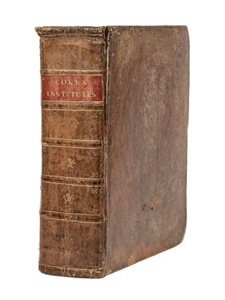 The First Part of the Institutes of the Laws of England.