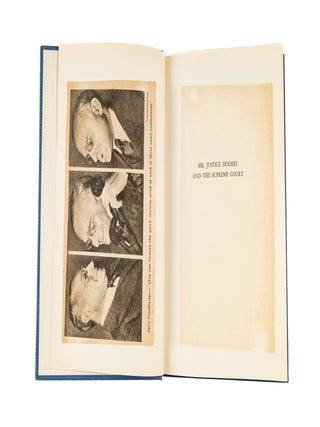 Mr Justice Holmes and The Supreme Court, Inscribed by Frankfurter.