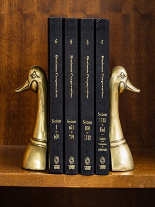 Item #78970 McKinney's Consolidated Laws of New York Business Corporation Law 4 bk. Thomson Reuters