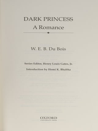 A Collection of 13 Titles in The Oxford W.E.B. Du Bois Series.