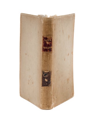 The Constitution; Together with the Session Laws of Oregon, 1860.