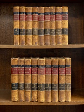 Item #79194 United States Reports. 68-80 U.S.; 86-90 U.S. 18 vols. (1863-1874). John W. ....