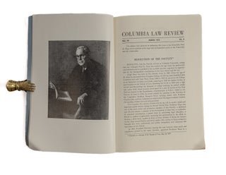 Columbia Law Review. 24 Misc. Paper Issues Vols 63 to 72 (1963-1972)