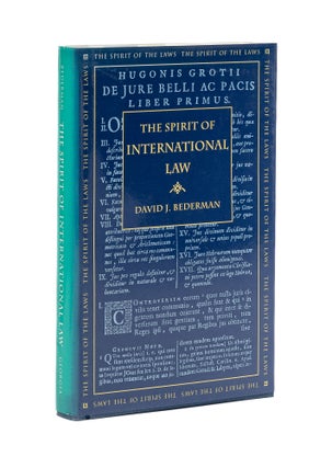 Item #79254 The Spirit of International Law. David J. Bederman