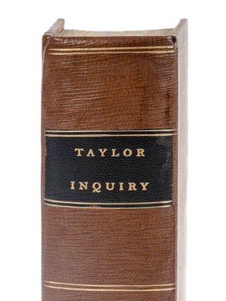 An Inquiry Into the Principles and Policy of the Government of the...