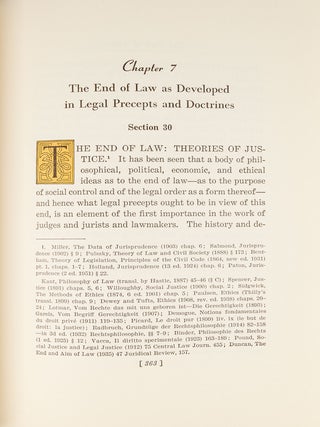 Jurisprudence. 5 Volumes. 1959. First edition.