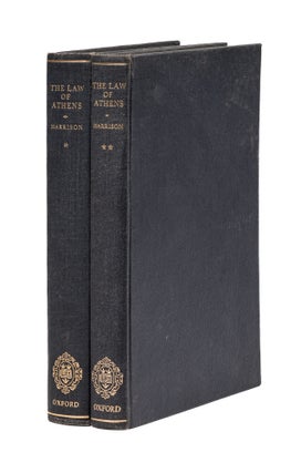 Item #79354 The Law of Athens. A. R. W. Harrison