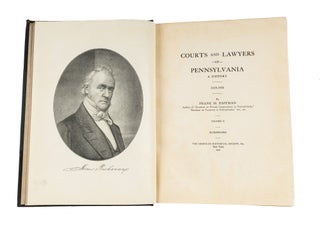 Courts and Lawyers of Pennsylvania A History, 1623-1923, 3 vols.