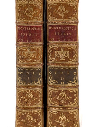 The Spirit of Laws, Translated from the French of M de Secondat...