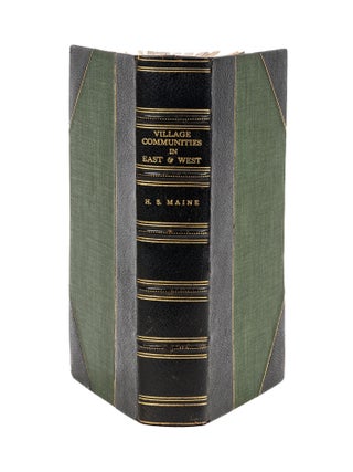 Village Communities in the East and West, Signed Binding.