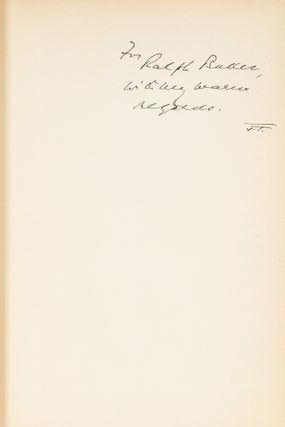 Mr. Justice Holmes and the Supreme Court, Inscribed by Frankfurter.