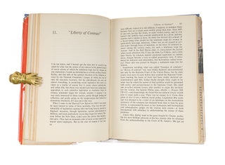 Felix Frankfurter Reminisces, Signed Presentation Copy.