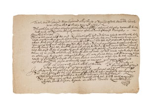 Item #79605 To the Hon[ora]ble Governor, Deputy Governor... May 24th 1666. Manuscript,...