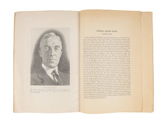 Item #79712 Thomas Walter Swan, Reprinted from the Yale law Journal Issue. Learned Hand