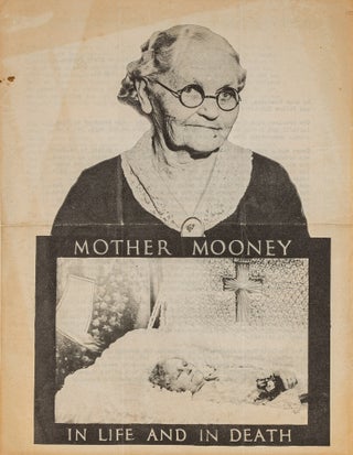 Item #79750 Mother Mooney In Life and in Death. Thomas Mooney, Mary Hefferon Mooney