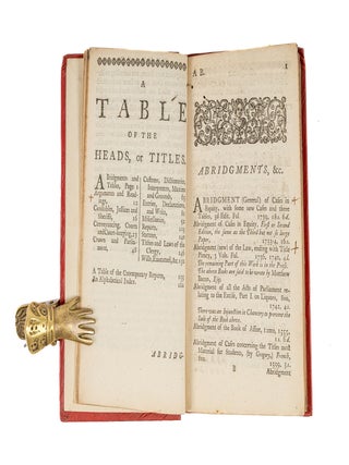Bibliotheca Legum, Or, A New and Compleat List of all the Common...